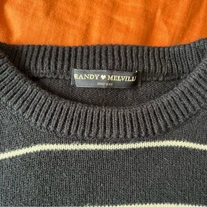 Brandy Melville Navy Blue sweater